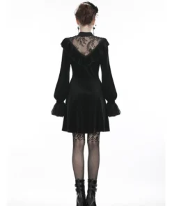 Dark In Love Avina Velvet Dress Ladies