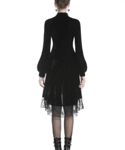 Dark In Love Titania Velvet Dress Ladies