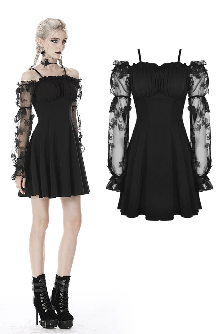 Ladies Dark In Love Audelia Bardot Dress 3 Ladies Dark In Love Audelia Bardot Dress