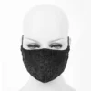 Accessories Devil Fashion Brocade Face Mask With Filter 2 Accessories Devil Fashion Brocade Face Mask With Filter