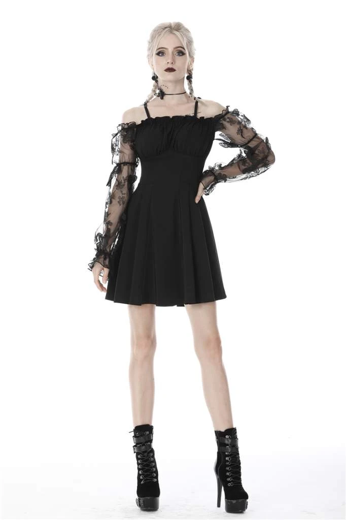 Ladies Dark In Love Audelia Bardot Dress 4 Ladies Dark In Love Audelia Bardot Dress