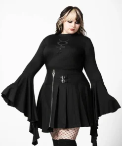 Killstar Elemental Eclipse Crop Top Ladies 12 Killstar Elemental Eclipse Crop Top Ladies