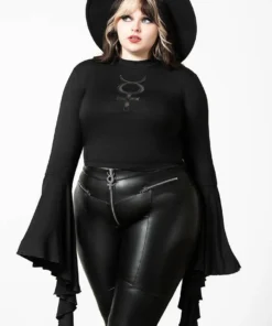 Killstar Elemental Eclipse Crop Top Ladies 15 Killstar Elemental Eclipse Crop Top Ladies