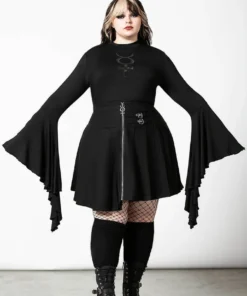 Killstar Elemental Eclipse Crop Top Ladies 16 Killstar Elemental Eclipse Crop Top Ladies