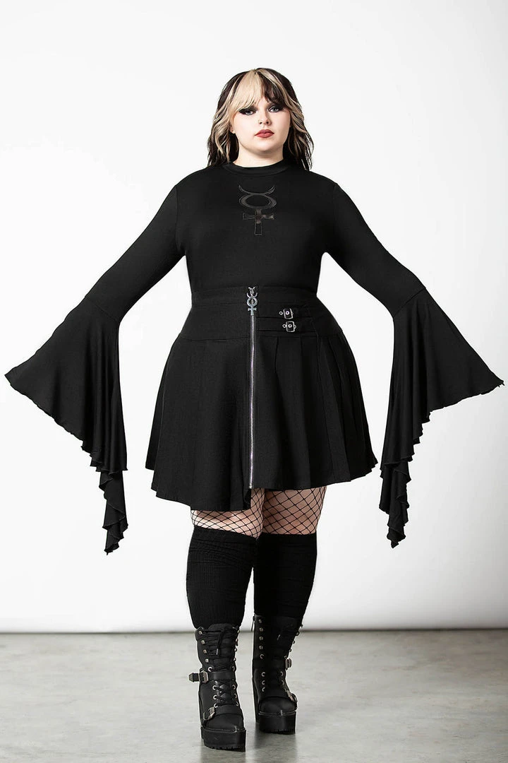 Killstar Elemental Eclipse Crop Top Ladies 8 Killstar Elemental Eclipse Crop Top Ladies