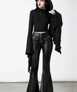 Killstar Elemental Eclipse Crop Top Ladies