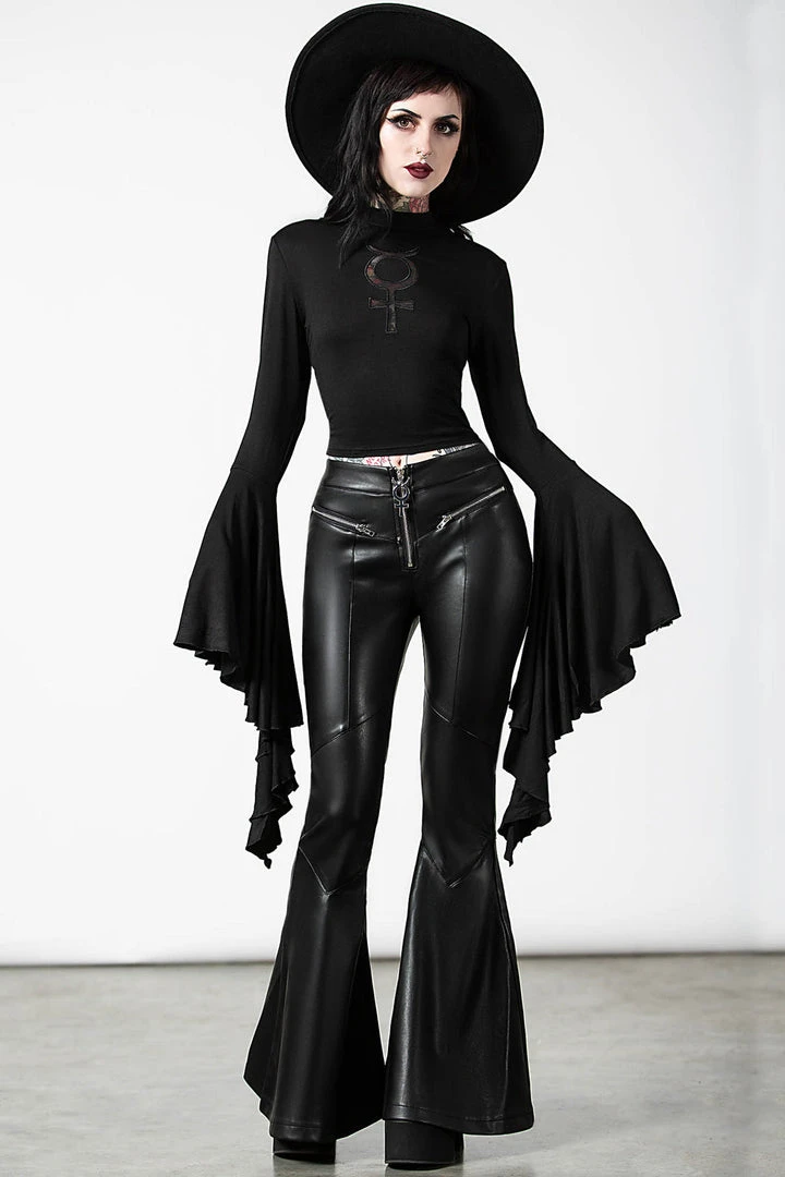 Killstar Elemental Eclipse Crop Top Ladies 5 Killstar Elemental Eclipse Crop Top Ladies