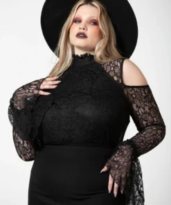 Killstar Enigma Lace Top