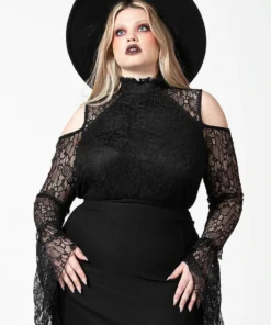 Killstar Enigma Lace Top