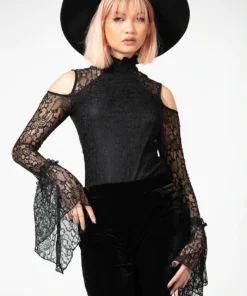 Killstar Enigma Lace Top