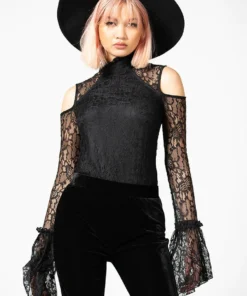 Killstar Enigma Lace Top