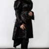 Ladies Killstar Evarose Brocade Coat 1 Ladies Killstar Evarose Brocade Coat