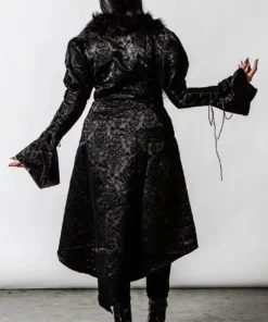 Ladies Killstar Evarose Brocade Coat