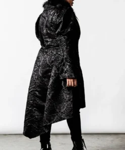 Ladies Killstar Evarose Brocade Coat