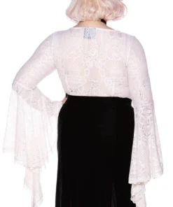 Ladies Killstar Fatal Attraction Bodysuit Ivory 11 Ladies Killstar Fatal Attraction Bodysuit Ivory