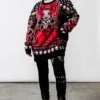 Killstar Festive AF Sweater Ladies
