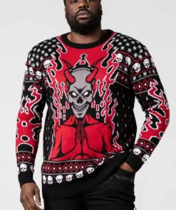 Killstar Festive AF Sweater Ladies 14 Killstar Festive AF Sweater Ladies