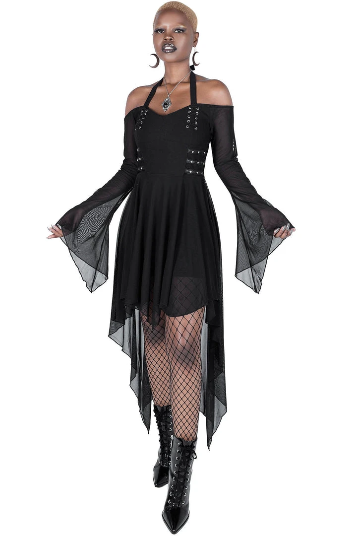 Killstar Fire Dancer Dress Ladies 3 Killstar Fire Dancer Dress Ladies