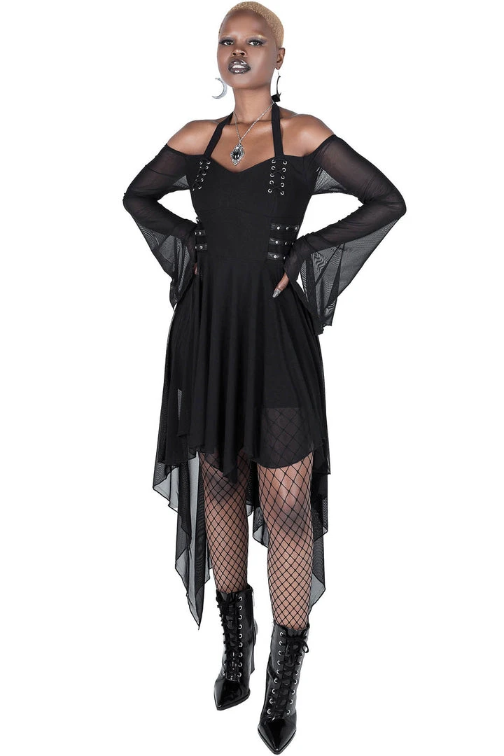 Killstar Fire Dancer Dress Ladies 4 Killstar Fire Dancer Dress Ladies