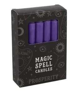 Homeware Gothic Gifts Magic Spell Candles - Prosperity