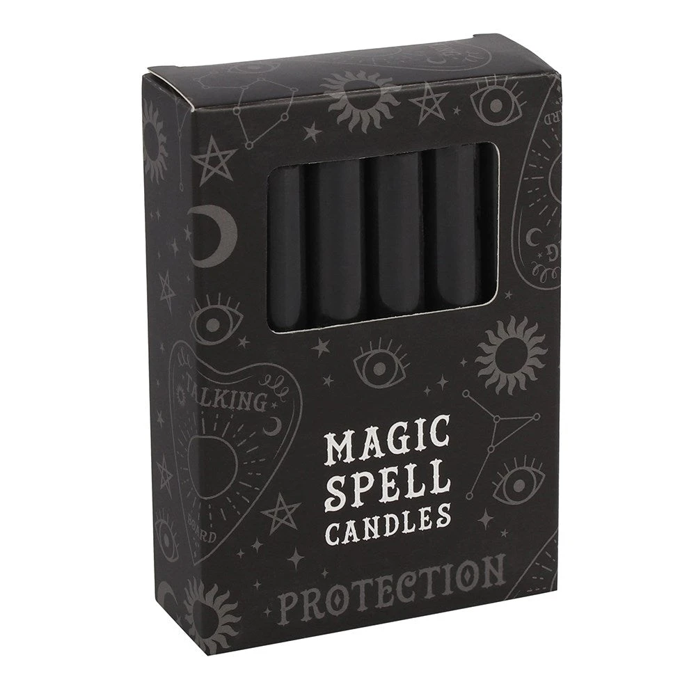 Gothic Gifts Magic Spell Candles - Protection 3 Gothic Gifts Magic Spell Candles - Protection