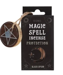 Gothic Gifts Black Opium 'Protection' Spell Incense Cones