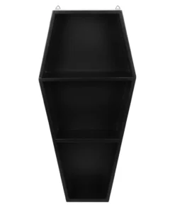 Homeware Gothic Gifts Coffin Display Shelf