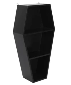 Homeware Gothic Gifts Coffin Display Shelf