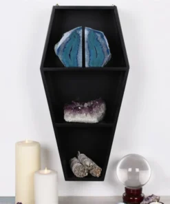 Homeware Gothic Gifts Coffin Display Shelf 9 Homeware Gothic Gifts Coffin Display Shelf