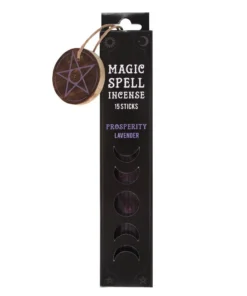 Gothic Gifts Lavender 'Prosperity' Spell Incense Sticks Homeware