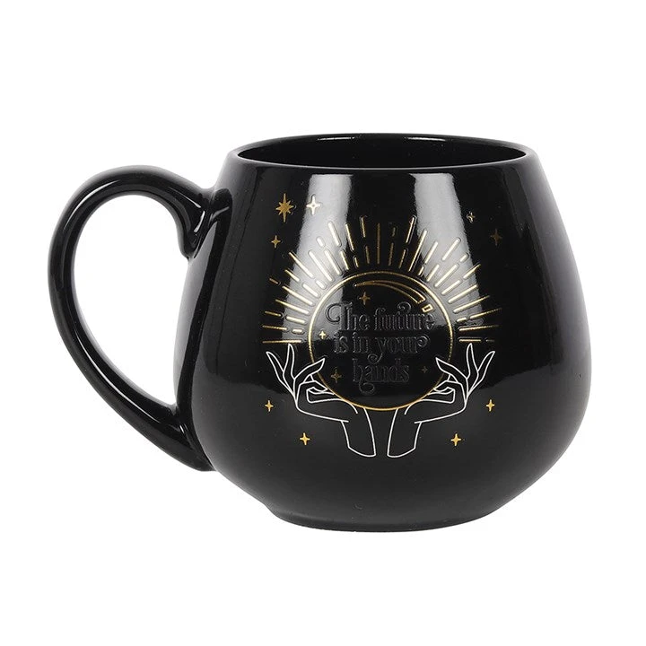 Gothic Gifts Black Fortune Teller Colour Changing Mug Homeware 3 Gothic Gifts Black Fortune Teller Colour Changing Mug Homeware