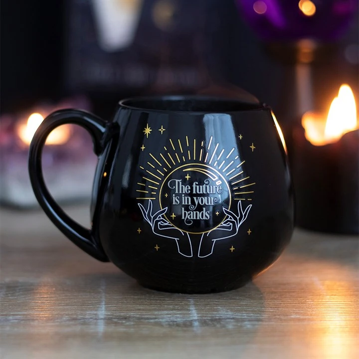 Gothic Gifts Black Fortune Teller Colour Changing Mug Homeware 6 Gothic Gifts Black Fortune Teller Colour Changing Mug Homeware
