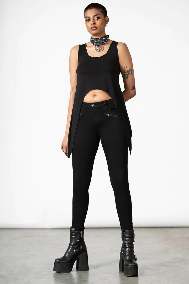 Killstar Furor Crop Top Ladies 5 Killstar Furor Crop Top Ladies
