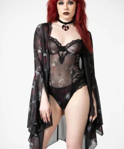 Killstar Fairy Moss Mesh Coverup
