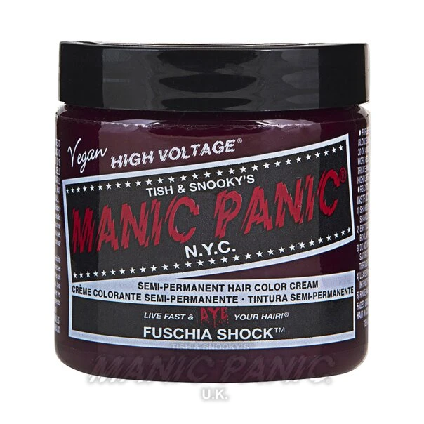 Hair Dye Manic Panic Classic Cream Hair Colour - Fuschia Shock 6 Hair Dye Manic Panic Classic Cream Hair Colour - Fuschia Shock