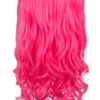 Gothic Attitude Carnation Pink Curly 20" Weft Hair Extensions New Arrivals 2 Gothic Attitude Carnation Pink Curly 20" Weft Hair Extensions New Arrivals