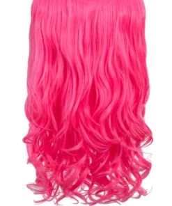 Gothic Attitude Carnation Pink Curly 20" Weft Hair Extensions New Arrivals