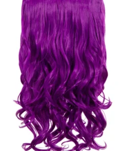 Gothic Attitude New Arrivals Violet Curly 20" Weft Hair Extensions