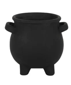Gothic Gifts Pentacle Cauldron Plant Pot Homeware