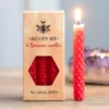 Gothic Gifts Red Beeswax Love Spell Candles Homeware 1 Gothic Gifts Red Beeswax Love Spell Candles Homeware
