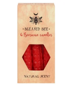 Gothic Gifts Red Beeswax Love Spell Candles Homeware