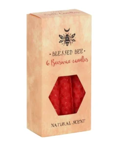 Gothic Gifts Red Beeswax Love Spell Candles Homeware
