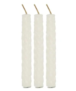 Homeware Gothic Gifts White Beeswax Happiness Spell Candles 11 Homeware Gothic Gifts White Beeswax Happiness Spell Candles