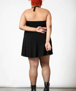 Killstar Gothica Halter Dress Ladies