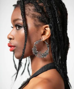 Killstar Grimwood Hoop Earrings