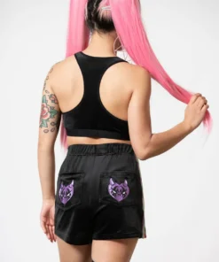 Killstar Groovy Velour Bralet