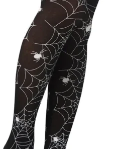 Gothic Attitude Spiders & Web Stockings