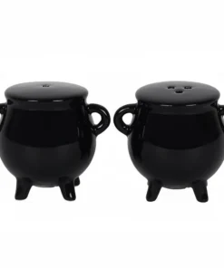 Gothic Gifts Cauldron Salt And Pepper Pots