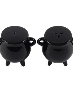 Gothic Gifts Cauldron Salt And Pepper Pots