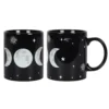 Homeware Gothic Gifts Triple Moon Mug